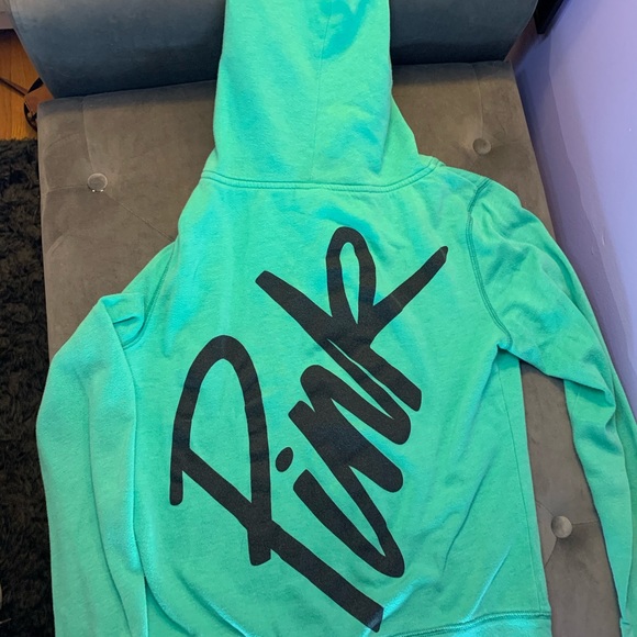PINK zip up hoodie - Picture 2 of 2